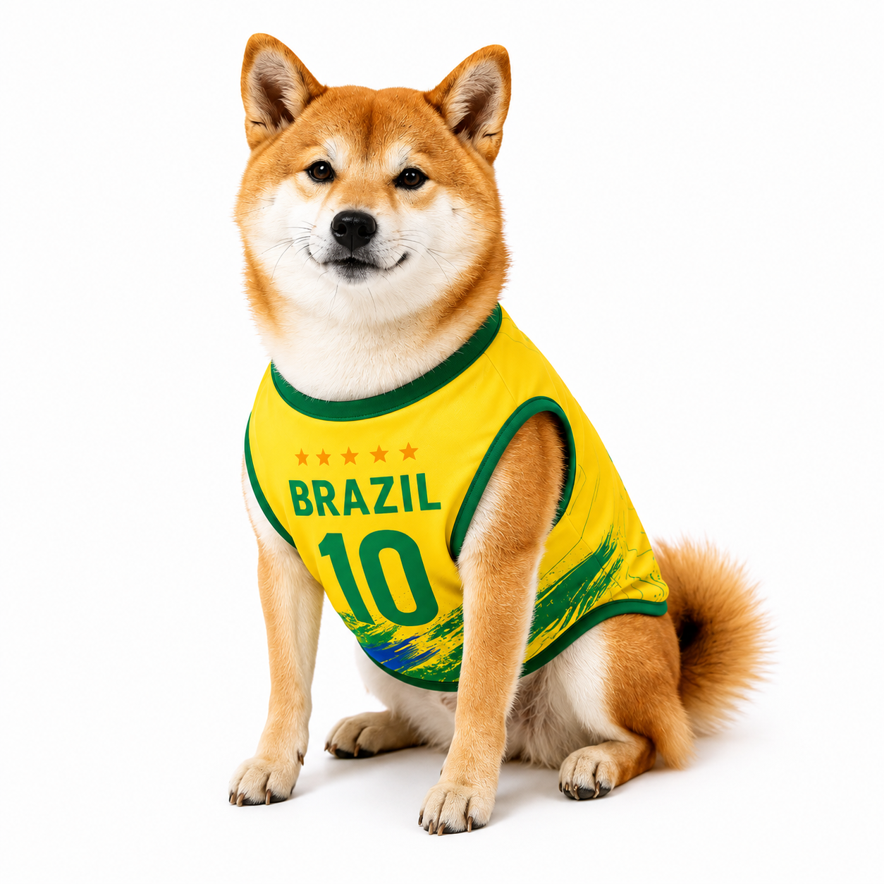 Camiseta Mundialera Brasil | MeganPaw