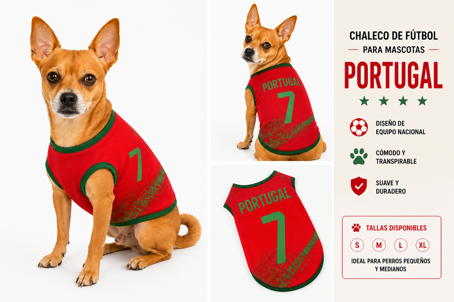 Camiseta Mundialera Portugal | MeganPaw
